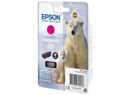 Epson 26 - 4.5 ml - purpurová - originální - inkoustová cartridge - pro Expression Premium XP-510, 520, 600, 605, 610, 615, 620, 625, 700, 710, 720, 800, 810, 820