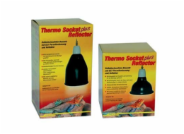 Lucky Reptile Thermo Socket plus Reflector Malý bílý, V.17 x o14 cm
