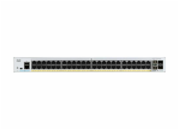 Cisco Catalyst 1000-48FP-4G-L - Přepínač - řízený - 48 x 10/100/1000 (PoE+) + 4 x Gigabit SFP (uplink) - Lze montovat do rozvaděče - PoE+ (740 W)