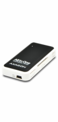 AXAGON,&nbsp;All&nbsp;in&nbsp;One,&nbsp;CRE-X1,&nbsp;externá&nbsp;čítačka&nbsp;kariet&nbsp;USB&nbsp;2.0,&nbsp;5-slot,&nbsp;White&nbsp;-&nbsp;black,&nbsp;blister