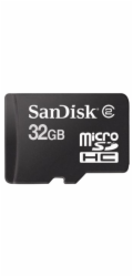 Sandisk microSDHC CL4, 32GB Paměťová karta 