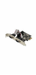 Digitus Adaptér PCI Express x1 2xseriový port, +low profile čipová sada: ASIX99100