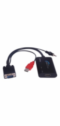 PremiumCord VGA+audio elektronický konvertor na rozhraní HDMI