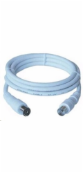 PREMIUMCORD TV kabel anténní propojovací 10m (koaxiální, M/F, 75 Ohm)