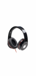 GEMBIRD sluchátka s mikrofonem Detroit, černá