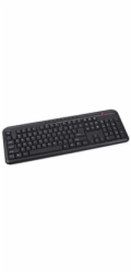 C-TECH klávesnice KB-102M USB, multimediální, slim, black, CZ/SK