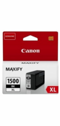 Canon CARTRIDGE PGI-1500XL BK černá pro Maxify MB2050, MB2150, MB2350, MB2750 a MB2755 (1200 str.)