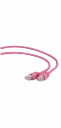 GEMBIRD kabel patchcord Cat5e UTP 3m, růžový