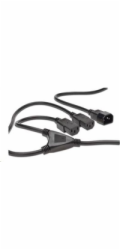 PREMIUMCORD Kabel napájecí 230V prodlužovací Y - 1xM/2xF