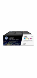 HP 312A 3-pack CYM LJ Toner Cart, CF440AM (2,700 / 2,700 / 2,700 pages)