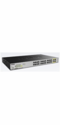 D-Link DGS-1026MP D-Link DGS-1026MP 26-Port Gigabit PoE Switch, 24x gigabit PoE RJ45, 2x gigabit RJ45/SFP, PoE budget 370W