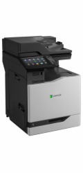Lexmark CX825de color laser MFP, 52/52ppm, síť, duplex, dotykový LCD, DADF, fax, HDD