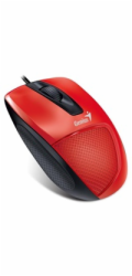 GENIUS myš DX-150X, drátová, 1000 dpi, USB, červená