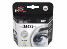 Ink. kazeta TB kompat. s HP CB325EE (No.364), TBH-364XLYR, Yellow