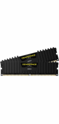 CORSAIR DIMM DDR4 16GB (Kit of 2) 3200MHz CL16 Vengeance LPX Černá