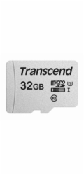 TRANSCEND&nbsp;MicroSDHC&nbsp;karta&nbsp;32GB&nbsp;300S,&nbsp;UHS-I&nbsp;U1&nbsp;+&nbsp;adaptér