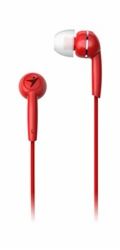 GENIUS headset HS-M320/ červený/ 4pin 3,5 mm jack