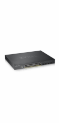 Zyxel XGS1930-28HP Zyxel XGS1930-28HP 28-port Smart Managed PoE Switch, 24x gigabit RJ45, 4x 10GbE SFP+, PoE budget 375W