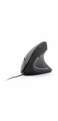 Gembird MUS-ERGO-01 GEMBIRD vertikální optická myš, drátová, černá