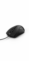 HAMA myš MC-200/ drátová/ optická/ 1200 dpi/ 3 tlačítka/ USB/ černá