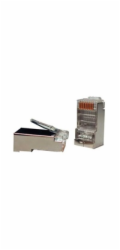 Konektor STP RJ45 (8p8c), Cat5E, 50µm, licna(lanko) - 100 ks