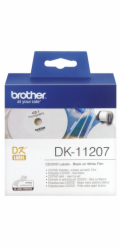 BROTHER DK11207 CD/DVD Labels (100 ks)