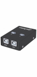 MANHATTAN USB 2.0 přepínač 2:1 (switch, 1 zařízení pro 2 PC)
