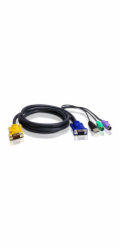 ATEN integrovaný kabel pro KVM USB/PS2 3in1 SPHD 3m