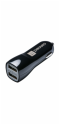 CONNECT IT PREMIUM nabíječka do auta 2xUSB 3.1A +1A, černá