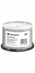 VERBATIM DVD-R 4,7GB/ 16x/ WIDE GLOSSY WATERPROOF/ printable NoID/ 50pack/ spindle