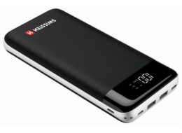 Swissten BLACK CORE SLIM POWER BANK 30000 mAh