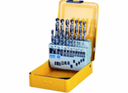 Sada vrtáků do kovu DT5923 HSS-G, 19 kusů