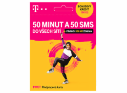 T-Mobile Twist SIM karta 50 min/50 SMS