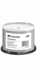 VERBATIM CD-R(50-pack) spindl, AZO 52X,700MB,WHITE WIDE THERMAL PRINTABLE SURFACE NON-ID