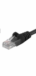 PREMIUMCORD Patch kabel UTP RJ45-RJ45 CAT5e 0.25m černá