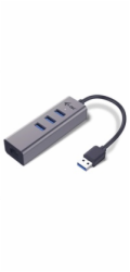 i-tec USB 3.0 Metal HUB 3 Port + Gigabit Ethernet Adapter
