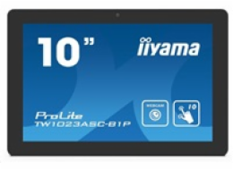 10" iiyama TW1023ASC-B1P, IPS, HD, capacitive, 10P, 450cd/m2, mini HDMI, WiFi, Webcam, Android 8.1