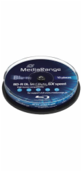 MEDIARANGE BD-R BLU-RAY 50GB 6x Dual Layer spindl 10ks