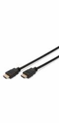 Digitus HDMI High Speed Kabel mit Ethernet, Typ A (schwarz, 10 Meter)
