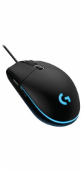 Logitech PRO (Hero)/Herní/Optická/Pro praváky/25 600 DPI/Drátová USB/Černá