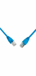 SOLARIX patch kabel CAT6 SFTP PVC 0,5m modrý snag-proof