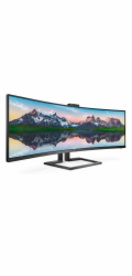 Philips 499P9H 49" W-LED / VA / 5120x1440 / 450cd/m2 / 5ms / HDMI / DP / USB-C / USB / LAN / repro