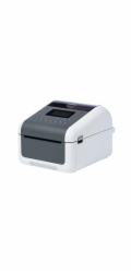 Brother TD-4550DNWB (tiskárna štítků s LCD displejem, 300 dpi, max šířka 108 mm), USB, RS232C, LAN, Bluetooth, Wi-Fi