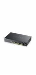 ZYXEL GS2220-10HP Zyxel GS2220-10HP,EU region,8-port GbE L2 PoE Switch with GbE Uplink (1 year NCC Pro pack license bundled)