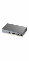 Zyxel GS1350-12HP 12 Port smart managed CCTV PoE switch, long range, 130W, 10x GbE, 2x SFP