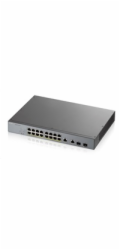Zyxel GS1350-18HP 18 Port smart managed CCTV PoE switch, long range, 250W, 16x GbE, 2x combo RJ45/SFP