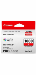 Canon CARTRIDGE PFI-1000R červená pro ImagePROGRAF PRO-1000 (935 str.)
