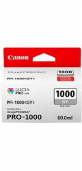 Canon CARTRIDGE PFI-1000GY šedá pro ImagePROGRAF PRO-1000 (1465 str.)