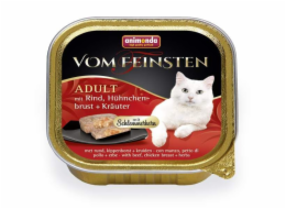 Animonda V.Feinsten CORE hovězí, kuřecí prsa + bylinky pro kočky 100g