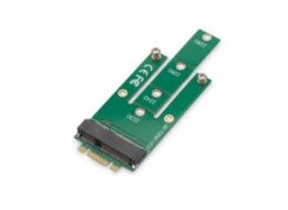 Digitus Adaptér PCIe NGFF (M.2) na MSATA mSATA SSD, SATA III do 6Gb / s